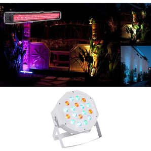 American DJ MEGA GO BAR 50 RGBA Rechargeable Battery DMX Wash Light+Free Rockpar