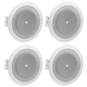 (12) JBL 8124 4" Full Range Commercial 70V/100V 6w Ceiling Speakers 4 Restaurant