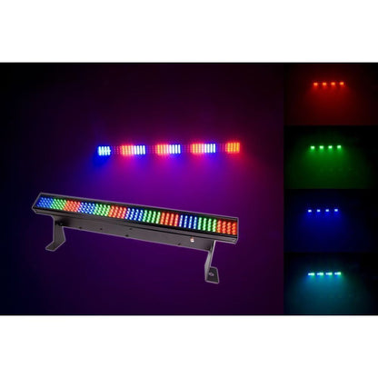 2 COLORSTRIP MINI LED Multi-Colored DJ Light Bar Effect Color Strips + Bag