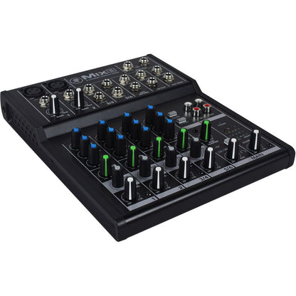 Mix8 8-Channel Mixer, Low Noise + Rockville DI Box + Cable