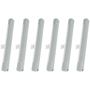 (6) JBL COL800-WH 32" White 70V Commercial Slim Column Wall Mount Array Speakers