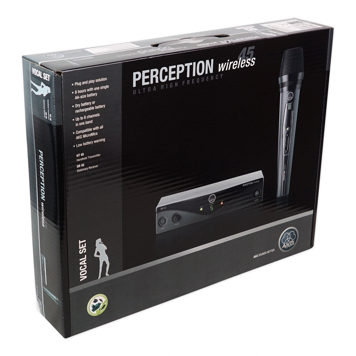 Perception Wireless 45 Vocal Handheld UHF System