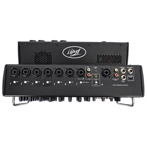 Peavey XR S 1000w Rack Mountable Powered 8-Ch. Mixer w/Bluetooth/USB+(20) Cables