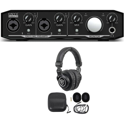 Onyx Producer 2.2 2x2 USB MIDI Recording Studio Interface with Headphones