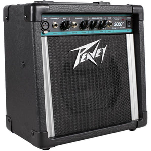 Peavey Solo Portable PA 2 -Channel Powered Sound System Battery or AC