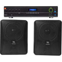 VMA1120 Amplifier + (2) JBL Control 25-1 5.25" Black Speakers