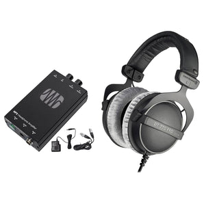 Beyerdynamic DT-770-PRO-250 Studio Tracking Headphones+Presonus Headphone Amp