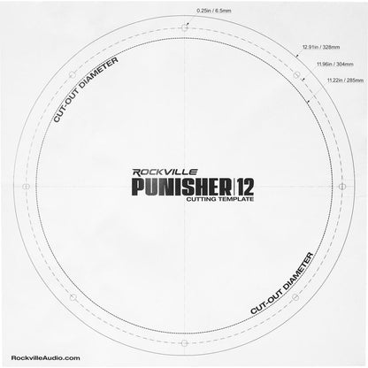 Punisher 12D1 2-Pack + dBcomp4 Mono Amplifier Bundle