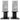(2) 8” Black Bookshelf Speaker Stands For ELAC Debut 2.0 B6.2 Bookshelf Speakers
