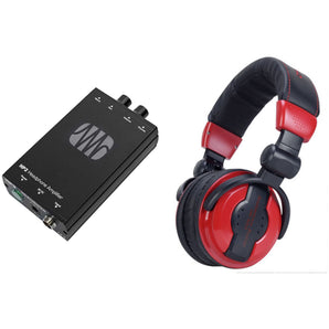 Presonus HP2 2 Channel Headphone Amplifier System HP-2+Free Samson Headphones
